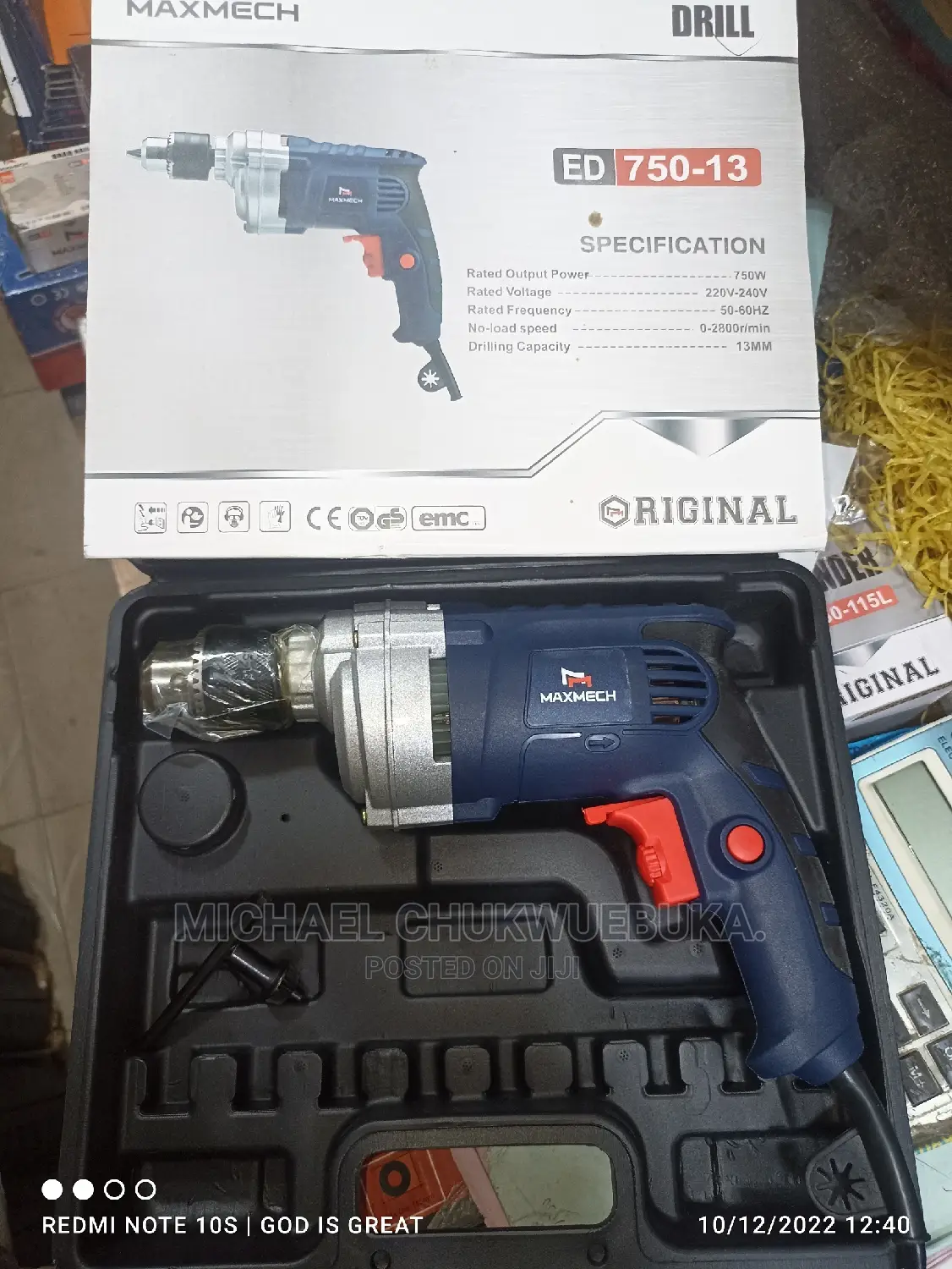 Maxmech Drilling Machine 13mm