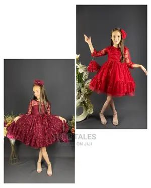 High Quality Turkey Girl's Gown,Bag And Hair Piece