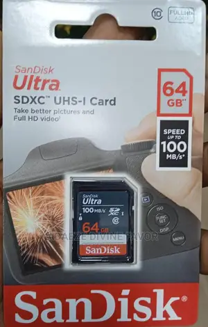 Sandisk Ultra SDXC UHS-1 64GB Memory Card