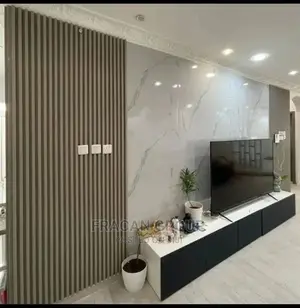 Exquisite Flutted WPC Panel in Lagos. Fracan Interior LTD