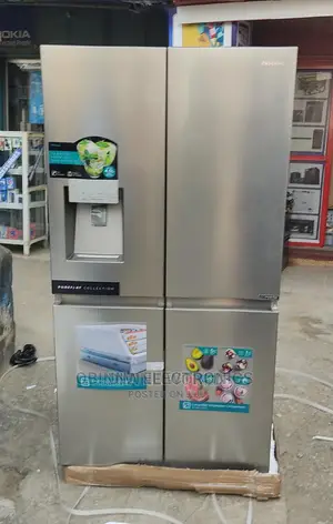 Brand New HISENSE 4 Door Side by Side Fridge/Dispenser{514L}