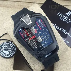 HUBLOT Classic Rubber Strap Watch Available in Store