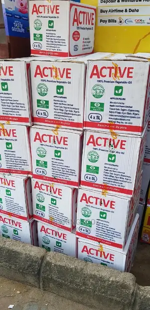 Active Gold Vegetable Oil. 5l