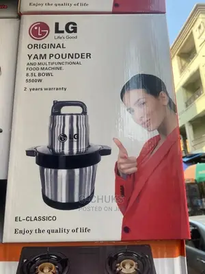 LG 8.5L Stainless Electric Yam Pounding Machine-Multipurpose