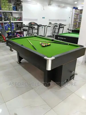 7ft Good Foreign Coin Operated Snooker With Accessories