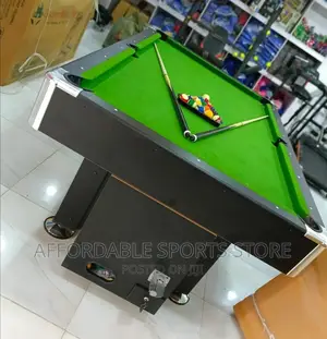 7ft Amazing Exclusive Foreign Coin Snooker With Accessories