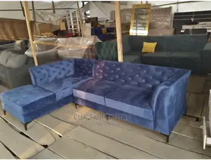 Unique 6 Seater Living Room Fabric Made Sofa Chair.