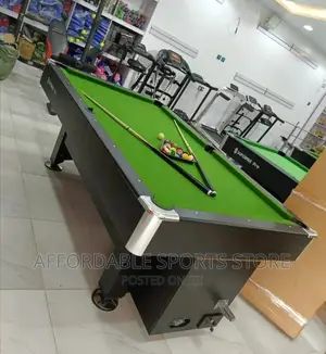 7ft Beautifully Made Foreign Coin Snooker With Accessories
