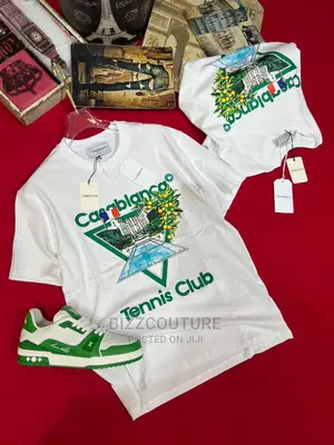 CASABLANCA Top Notch T-Shirts Available in Store