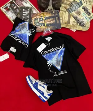 CASABLANCA Top Notch T-Shirts Available in Store