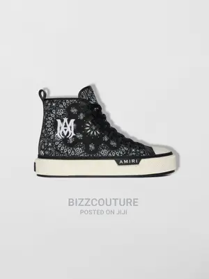 AMIRI Top Notch High Cut Sneakers Available in Store