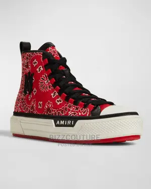 AMIRI Top Notch High Cut Sneakers Available in Store