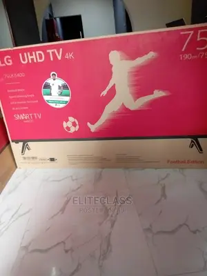 75" Smart LG Uhd/ TV With 2 Yrs Warranty + Youtube