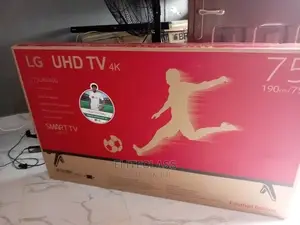 LG 75"Uhd Smart Tv+Youtube+Browser