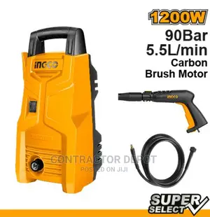 Ingco 1200w 90 Bar High Pressure Washer High
