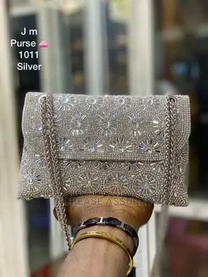 Very Well Beaded Female Purse/Hand Bags With Stones