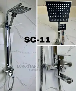 Pure Stainless Square Shower