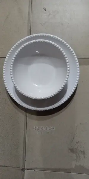 12pcs Unbreakable Ceramic Plate