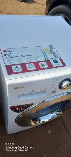 Lg 12kg Front Loader Automatic Washing Machine