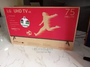 75" Brand-New LG Smart TV With Netflix+Youtube