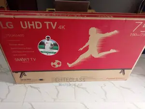 75inches LG Smart TV Uhd/ With 2 Years Warranty