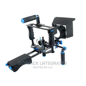 Yelangu D221 Shoulder Rig With Camera Cage and Follow Focus