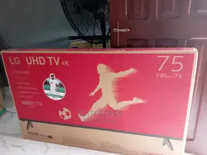 75" Uhd LG Smart TV With 2 Yrs Warranty+Browser+Netflix