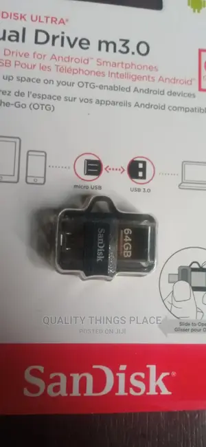 Sandisk Ultra Dual 64GB OTG Flash Drive