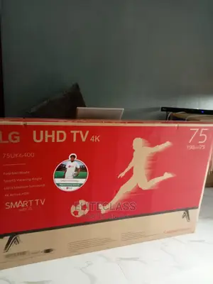75" Uhd LG Smart TV With 2 Yrs Warranty