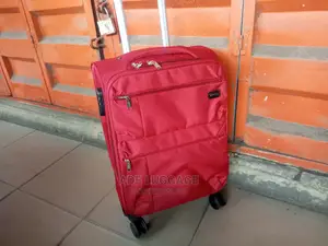 Spacious Red Luggage Box