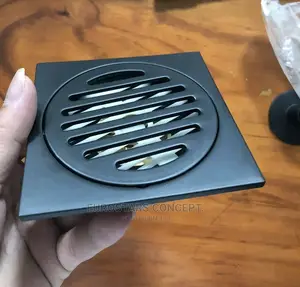 Black Anti Rust Floor Drain