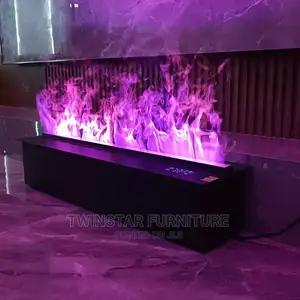 New Modern 3d Water Vapour Fireplace