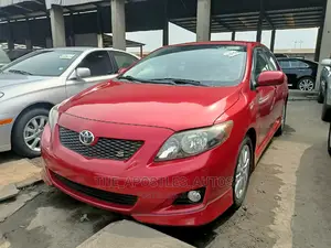 Toyota Corolla 2009 Red