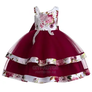 Little Girls Gown. Ready Made Dress.