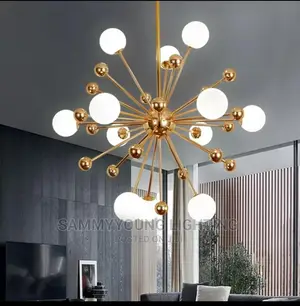 Quality Ceiling Mounted Nordic LED Arrayed Chandelier Light.