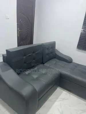 L Shaped Leather Seater