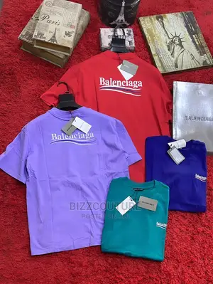 BALENCIAGA Top Notch T-Shirts Available in Store