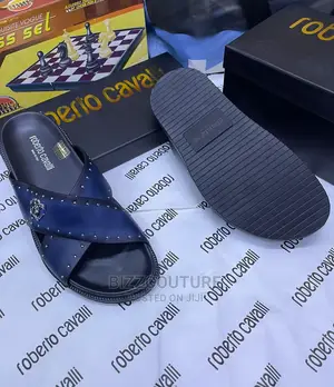ROBERTO CAVALLI Top Notch Slippers Available in Store