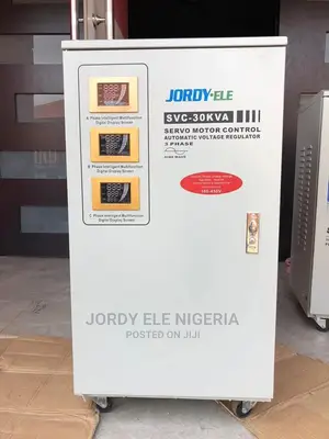 Jordy Ele 30kva 3phase Automatic Voltage Regulator