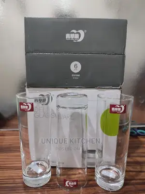 6pcs Hi-Ball Water Glass Cups
