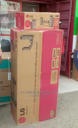 Brand New LG(AUDARX10RS)2300w/Bluetooth/USB Ports/Aux in Out