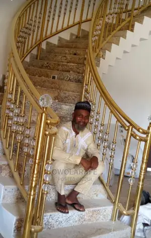 Harmony Gold Crystals Handrail
