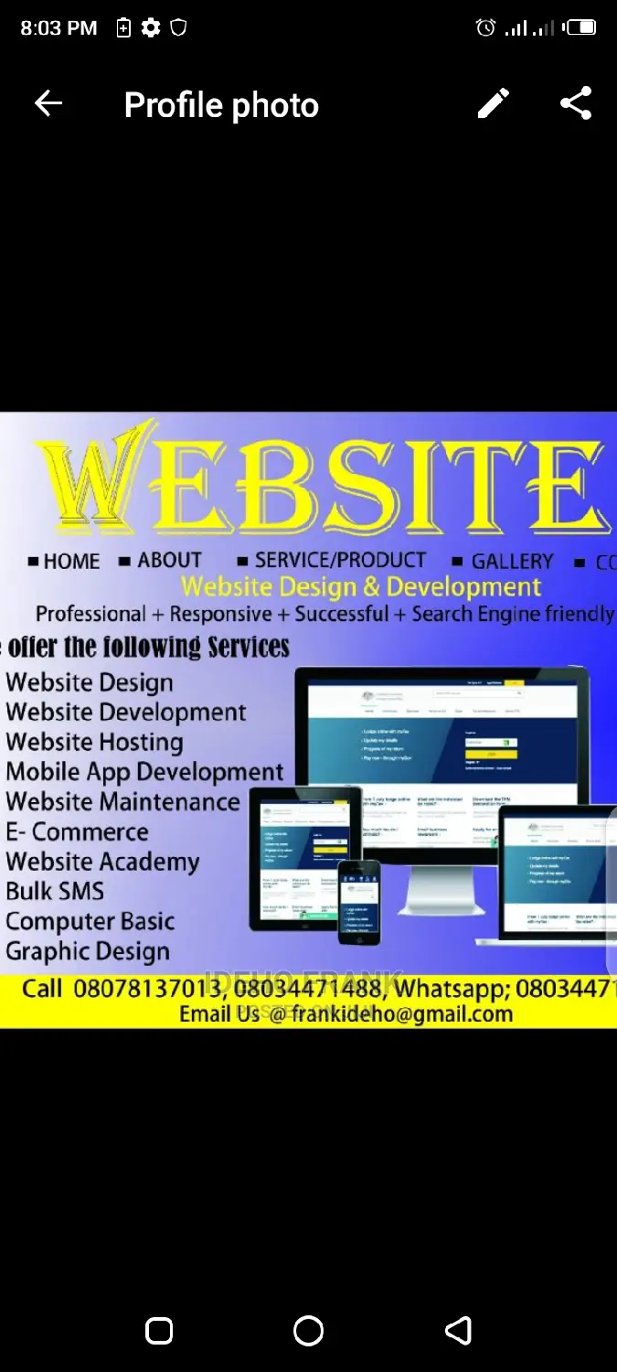 Web Design and Development