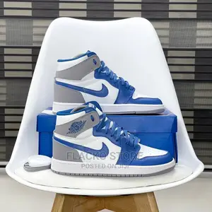 Original Air Jordan 1 Retro High OG True Blue Sneakers