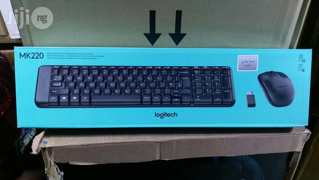 Logitech Keyboard and Mouse Mk220.