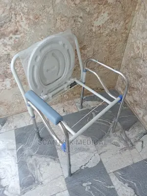 Medical Portable Folding Commode Steel Toilet