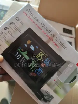 Wireless Weather Station With Outdoor Sensor USB Charging