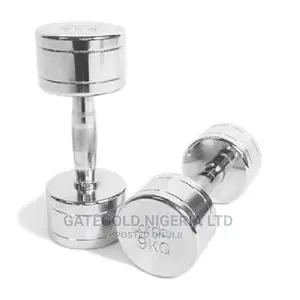 JDB03C-9 Pro Chrome Dumbbell in Pairs – 9KG (PAIR)
