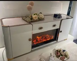Electric Fireplace Television Shelf