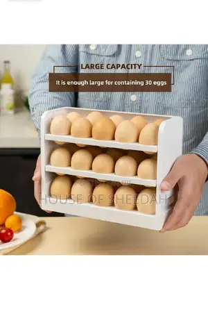 Egg Storage Container for Refrigerator Door, ,30pcs .
